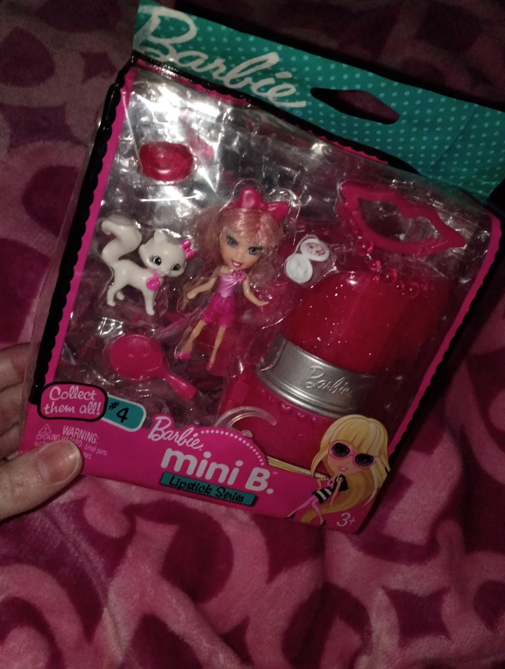 NWT Barbie Mini B. Lipstick Series